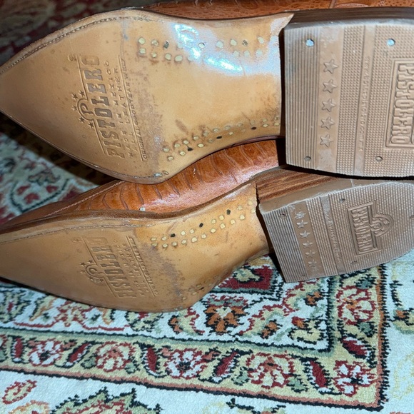 Exquisite pistelero Leather Boots Size 6, Like new condition - Picture 2 of 7
